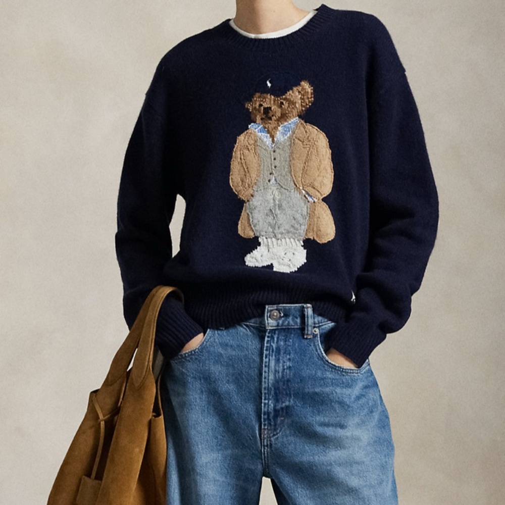 Ralph Lauren Polo Bear Knit Sweater